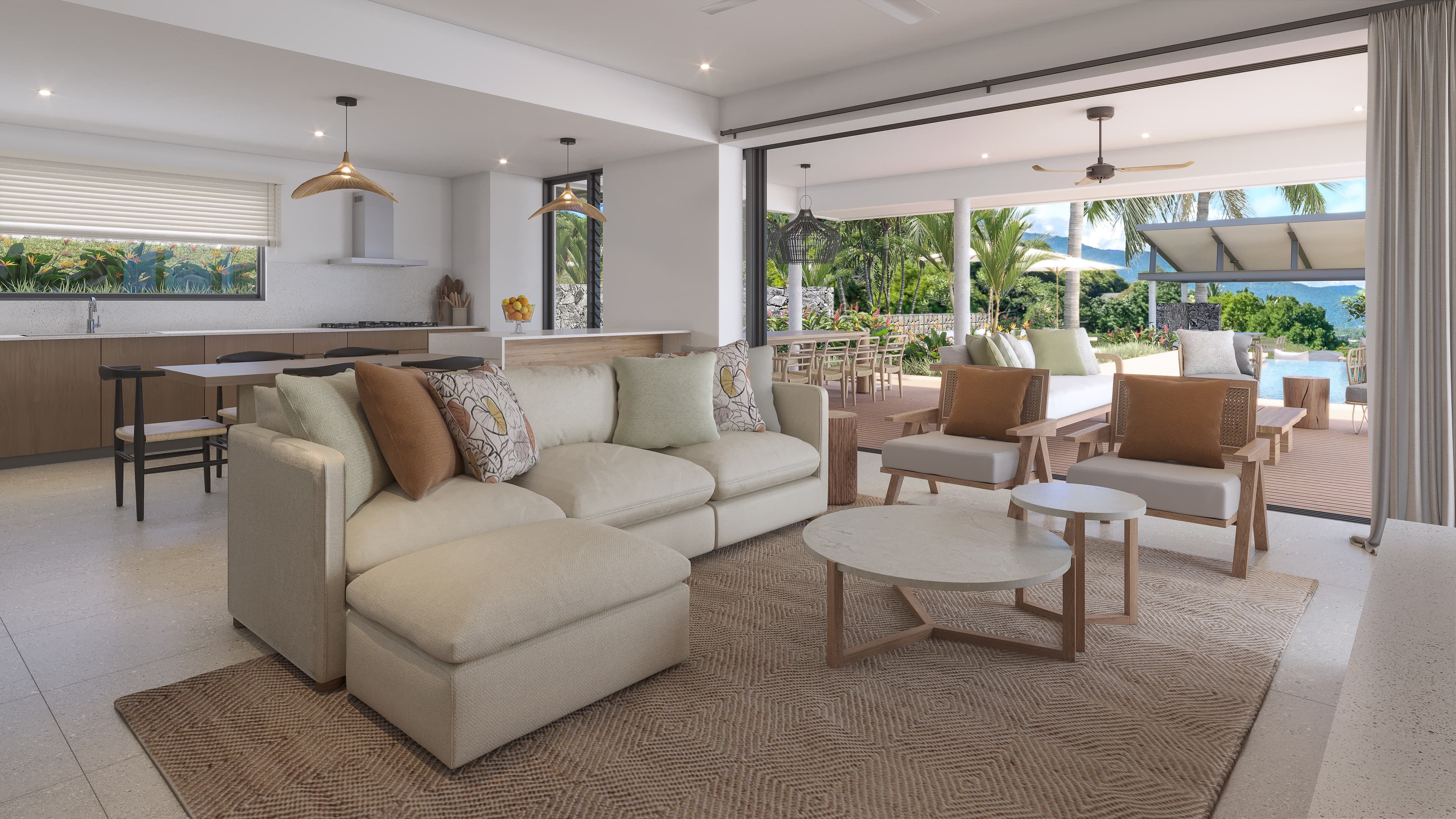 Blue Vista - Villa - 20240401_M86 - Villa H2 - Living to kitchen HR.jpg