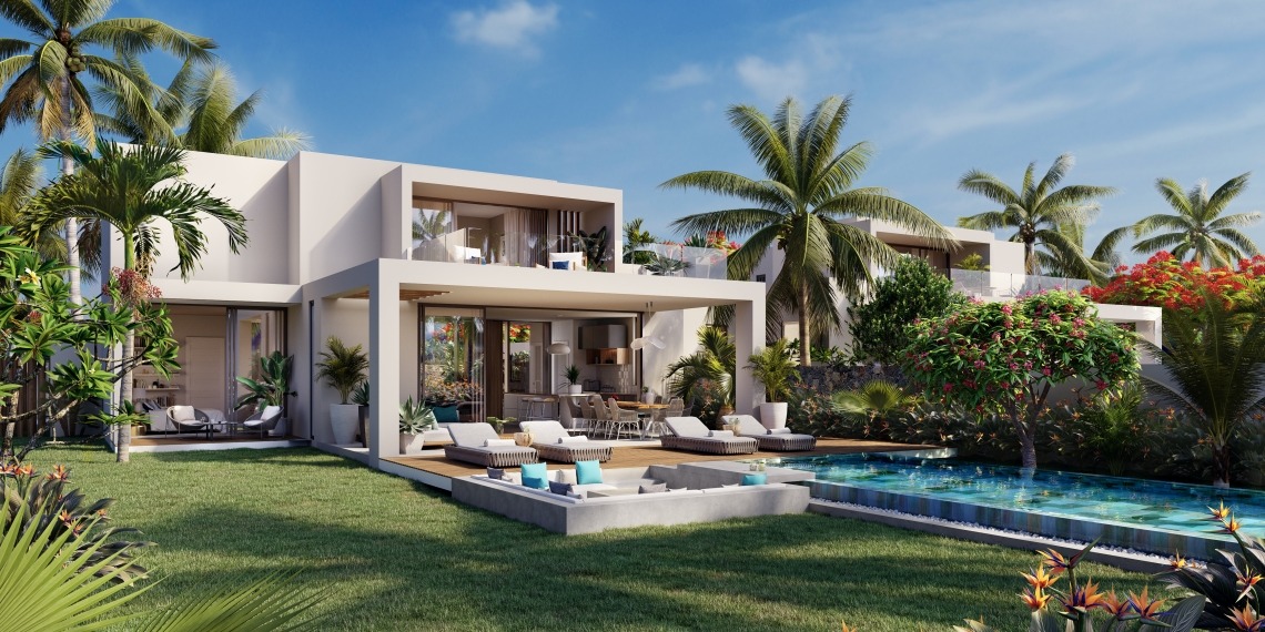 Villas de luxe Emeraude Anahita à l'Ile Maurice